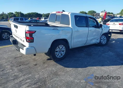 2022 Nissan Frontier Sv 4X2 z USA, uszkodzony, nr VIN 1N6ED1EJ0NN693404